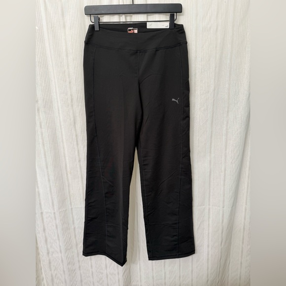 Puma Pants - NWT Black Puma DryCell Regular Fit Flare Yoga Leggings